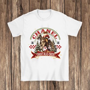 Western Christmas Chanel Unisex T-Shirt Cotton Tee TAT22206