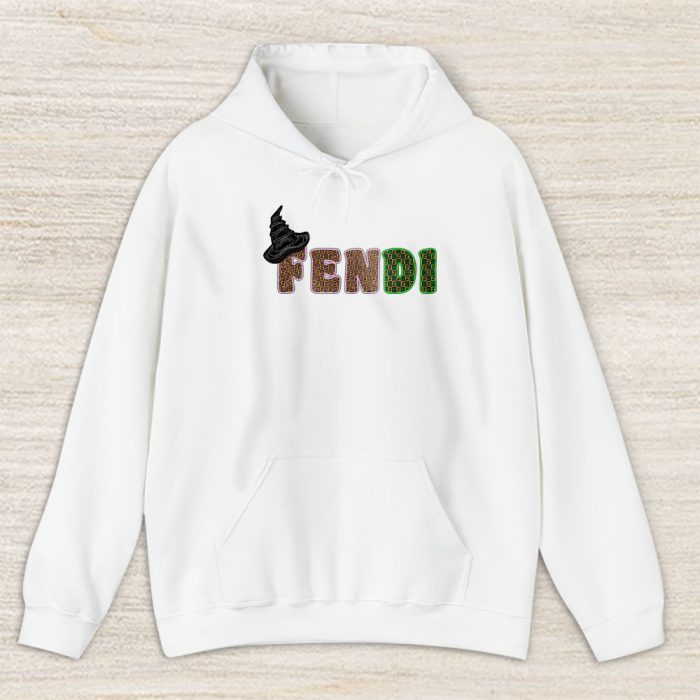 Wicked Glitter Colorful Broomstick Magic Wand Fendi Unisex Hoodie TAH22227