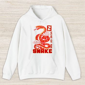 Year Of The Snake Chinese Lunar New Year 2027 Fendi Unisex Hoodie TAH22234