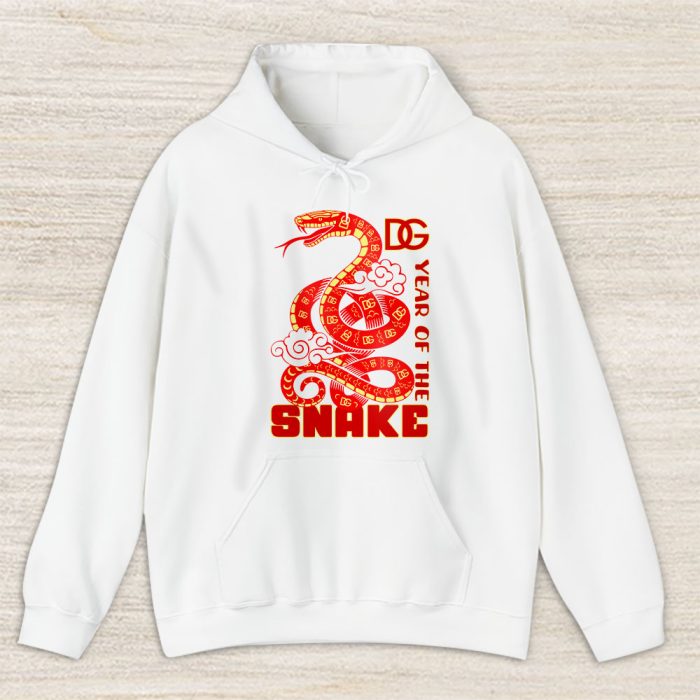 Year Of The Snake Chinese Lunar New Year 2030 Dolce & Gabbana Unisex Hoodie TAH22231