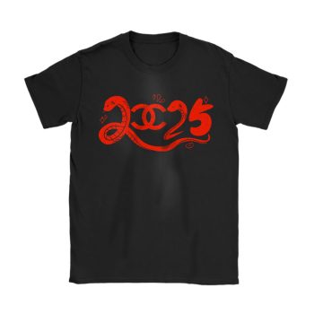 Year Of The Snake Happy Chinese New Year Chanel Unisex T-Shirt Cotton Tee TAT22240
