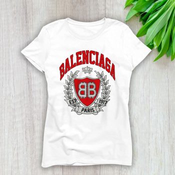 Balenciaga Graphic Printed Balenciaga Lady T-Shirt Women Cotton Tee LAL23293