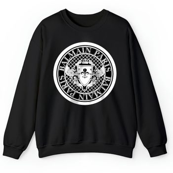 Balmain Flocked Coin Balmain Unisex Sweatshirt TAS24318