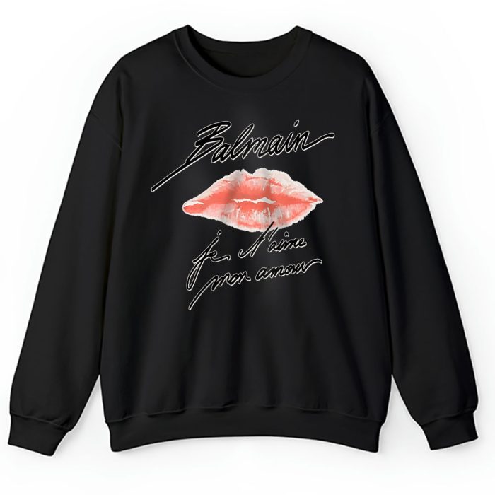 Balmain Kiss Balmain Unisex Sweatshirt TAS24320