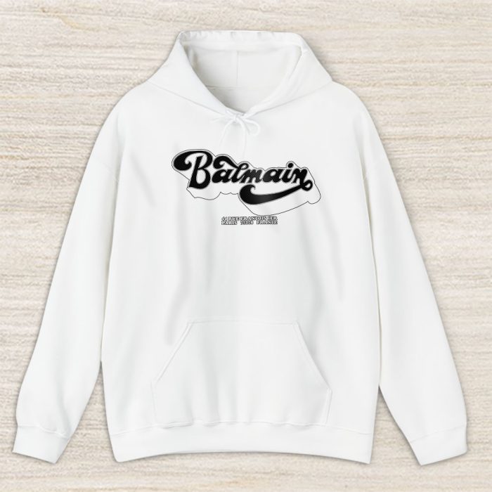 Balmain Logo Printed Balmain Unisex Hoodie TAH24322