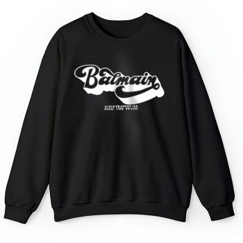 Balmain Logo Printed Balmain Unisex Sweatshirt TAS24322