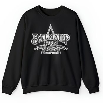 Basic Balmain Logo Star Balmain Unisex Sweatshirt TAS24316