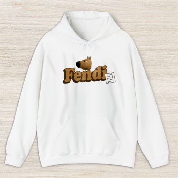 Chill Out Chill Guy Dog Meme Luxury Brand Fendi Unisex Hoodie TAH24328