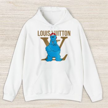 Cookie Monster And Elmo Funny Louis Vuitton Unisex Hoodie TAH24995