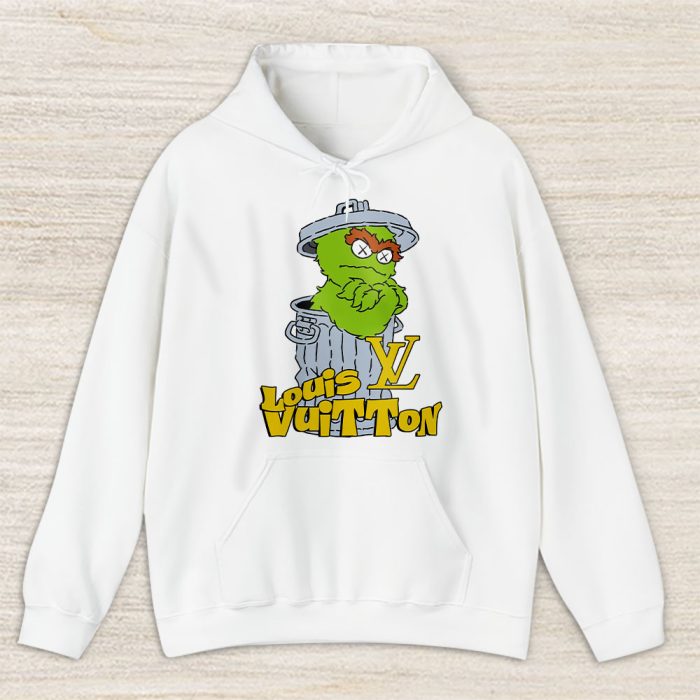 Cookie Monster And Elmo Funny Louis Vuitton Unisex Hoodie TAH24996