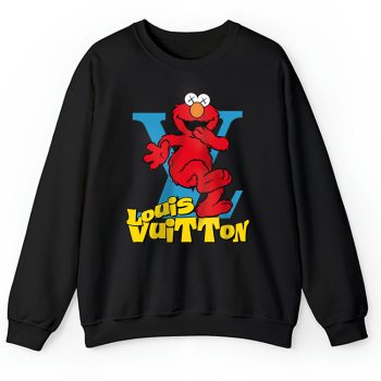 Cookie Monster And Elmo Funny Louis Vuitton Unisex Sweatshirt TAS24994