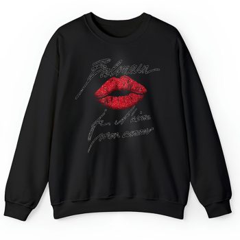 Flocked Balmain Letter Logo Balmain Unisex Sweatshirt TAS24342