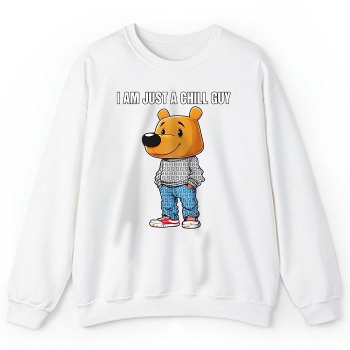 I Am Just A Chill Guy Dog Fendi Unisex Sweatshirt TAS24351