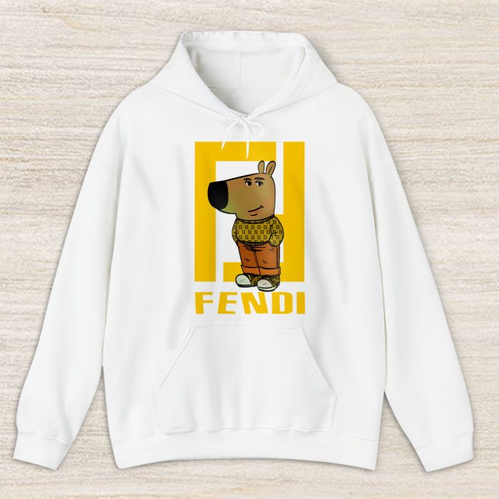 Im Just A Chill Guy Luxury Brand Fendi Unisex Hoodie TAH24371