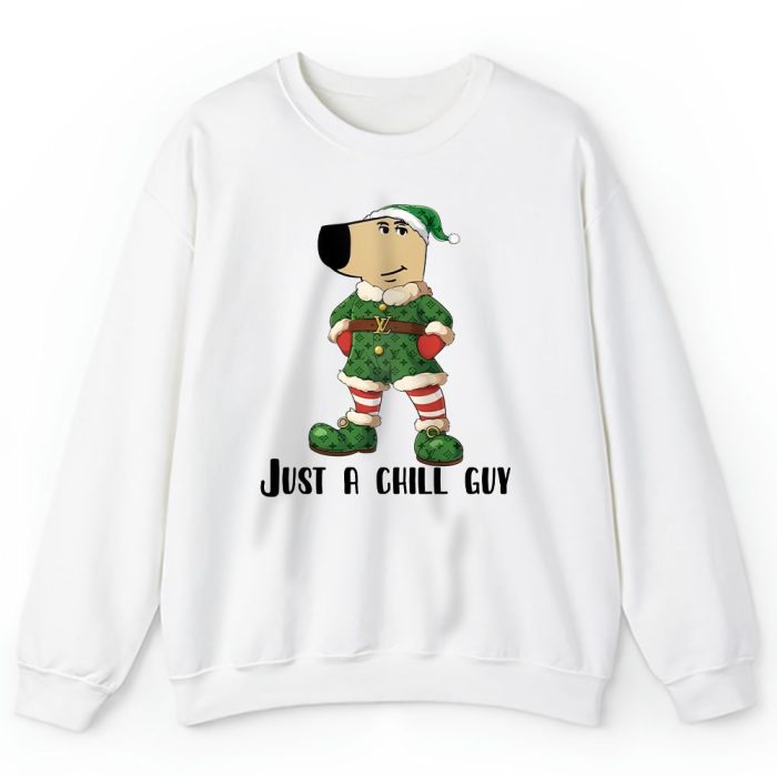 Im Just A Chill Guy Meme Louis Vuitton Unisex Sweatshirt TAS24382