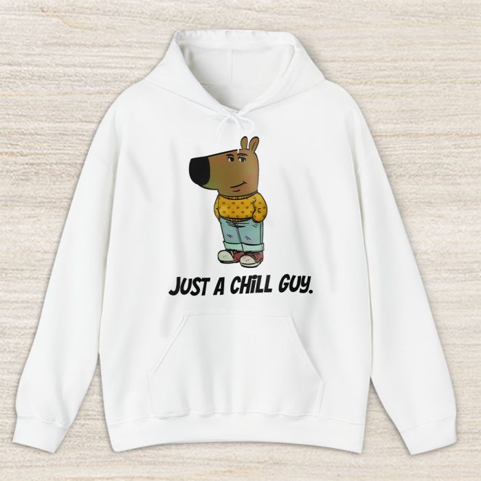 Im Just A Chill Guy Tiktok Meme Cartoon Dolce & Gabbana Unisex Hoodie TAH24384