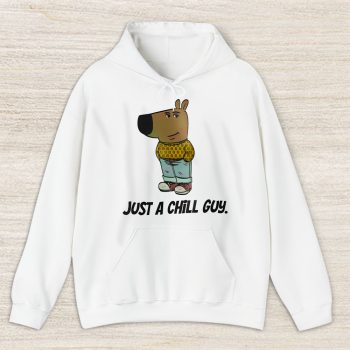 Im Just A Chill Guy Tiktok Meme Cartoon Fendi Unisex Hoodie TAH24385