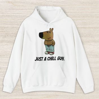 Im Just A Chill Guy Tiktok Meme Cartoon Louis Vuitton Unisex Hoodie TAH24388