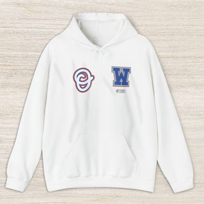 Initials Logo Offwhite Unisex Hoodie TAH24391
