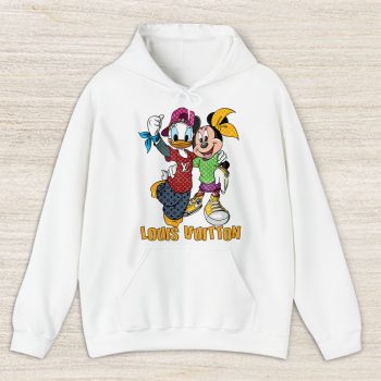 Mickey And Donald Louis Vuitton Unisex Hoodie TAH25000
