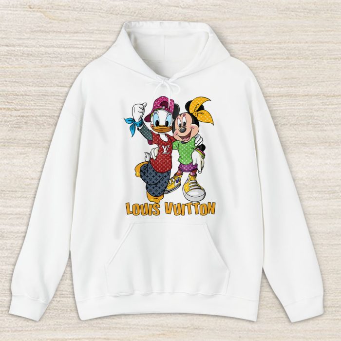 Mickey And Donald Louis Vuitton Unisex Hoodie TAH25000
