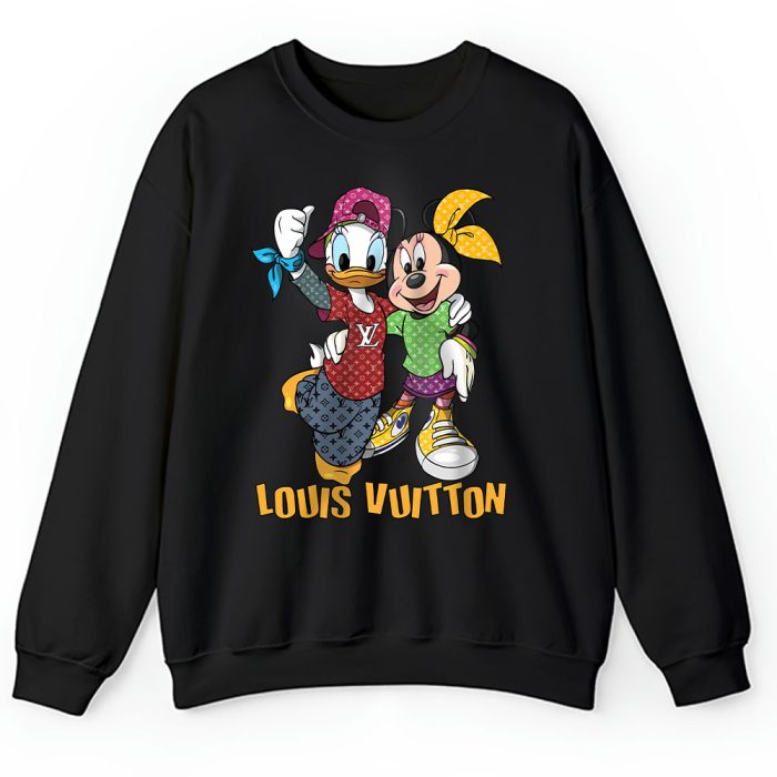 Mickey And Donald Louis Vuitton Unisex Sweatshirt TAS25000
