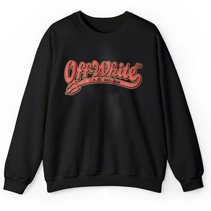 Offwhite Co Ac Milan Offwhite Unisex Sweatshirt TAS24396