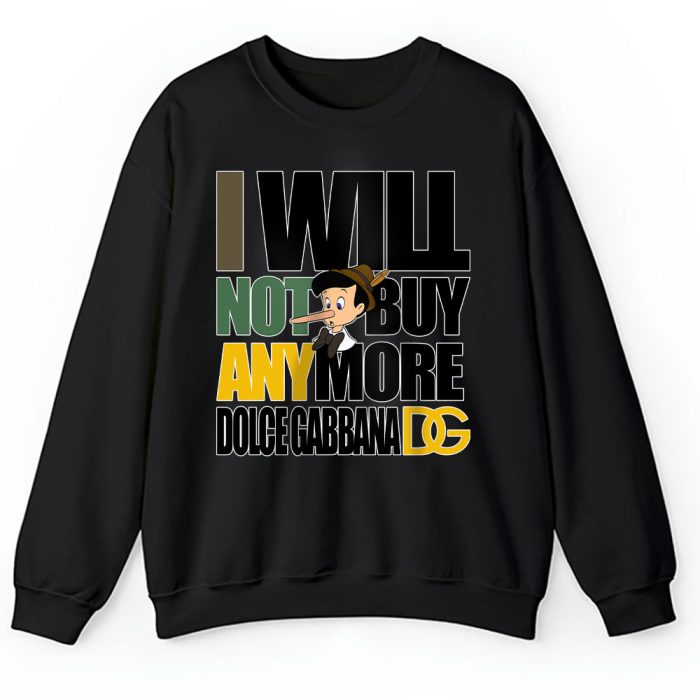 Pinocchio Dolce & Gabbana Unisex Sweatshirt TAS24397