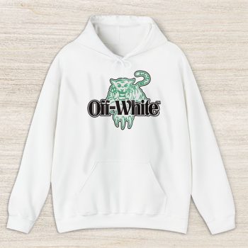 Tiger Logo And Soccerinspired Badges Offwhite Unisex Hoodie TAH24409