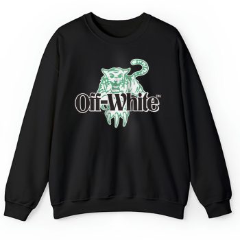 Tiger Logo And Soccerinspired Badges Offwhite Unisex Sweatshirt TAS24409