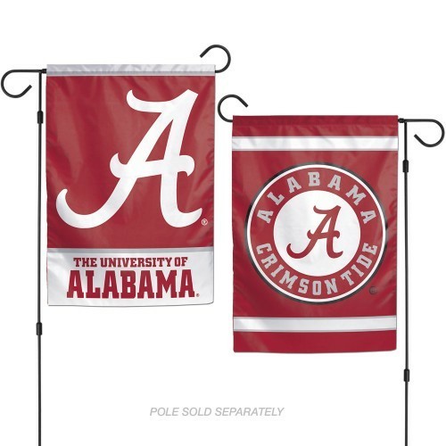 Alabama-Crimson-Tide-2-Sided-Garden-Flag-Yard-Banner-Outdoor Alabama Crimson Tide 2 Sided Garden Flag Yard Banner Outdoor