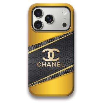Chanel Gold Hexagon Luxury Phone Case Iphone 17 Series LIMITED1017