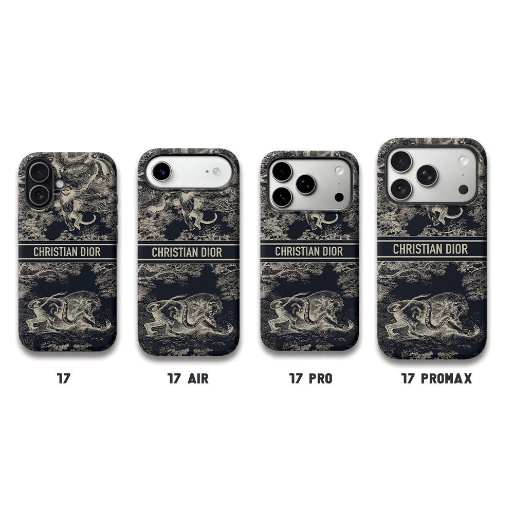 Dior-Animals-Black-Luxury-Phone-Case-Iphone-17-Series-LIMITED1022-1