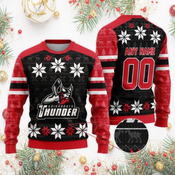 ECHL Adirondack Thunder Special Christmas Ugly Sweater