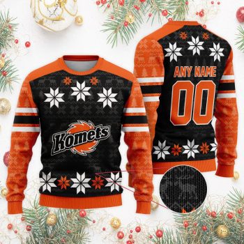 ECHL Fort Wayne Komets Special Christmas Ugly Sweater