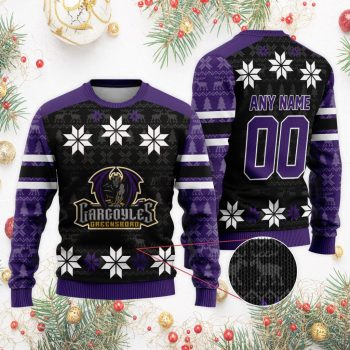 ECHL Greensboro Gargoyles Special Christmas Ugly Sweater