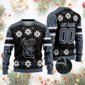 ECHL Iowa Heartlanders Special Christmas Ugly Sweater