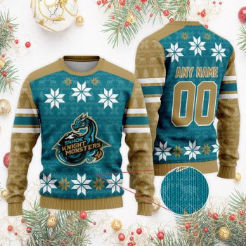ECHL Tahoe Knight Monsters Special Christmas Ugly Sweater