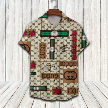 Gucci Luxury Hawaiian Shirt & Short Set LHS1026