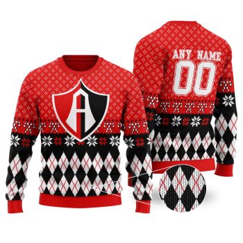 LIGA MX Atlas F.C Special Christmas Ugly Sweater