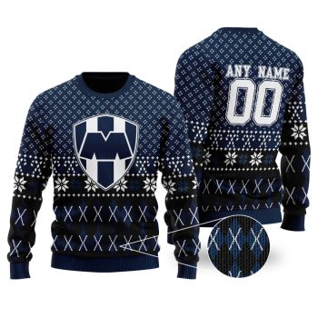 LIGA MX C.F. Monterrey Special Christmas Ugly Sweater