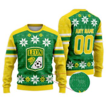 LIGA MX Club Leon Special Christmas Ugly Sweater