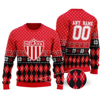 LIGA MX Club Necaxa Special Christmas Ugly Sweater