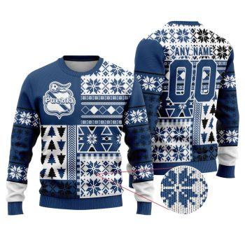 LIGA MX Club Puebla Special Christmas Ugly Sweater