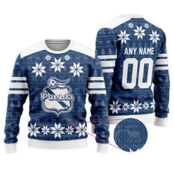 LIGA MX Club Puebla Special Christmas Ugly Sweater