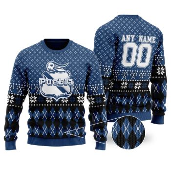 LIGA MX Club Puebla Special Christmas Ugly Sweater