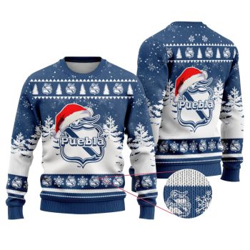 LIGA MX Club Puebla Special Christmas Ugly Sweater
