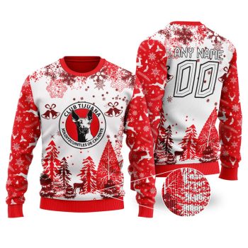 LIGA MX Club Tijuana Special Christmas Ugly Sweater