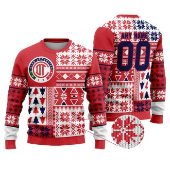 LIGA MX Deportivo Toluca Special Christmas Ugly Sweater