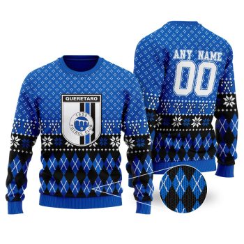 LIGA MX Queretaro F.C Special Christmas Ugly Sweater